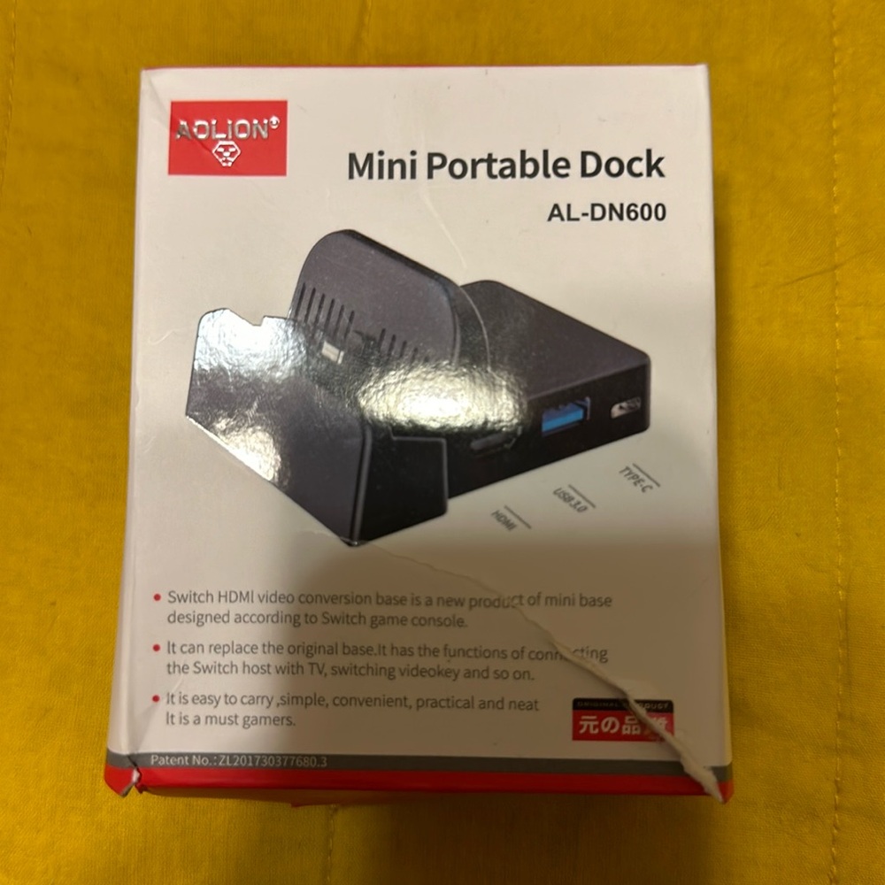 Nintendo switch portable dock